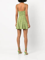 Tie Strap Scoop Neck Mini Dress