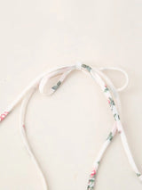 Halter Tie Patchwork Lace Maxi Dress