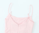 Spaghetti Strap Flared Mini Dress
