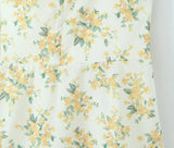 Tie Bust Sweetheart Midi Dress