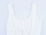 Lace Corset Bodice Mini Dress