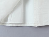 Sailor Collar Bow Front Button Midi Dress