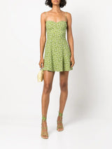 Tie Strap Scoop Neck Mini Dress
