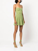 Tie Strap Scoop Neck Mini Dress