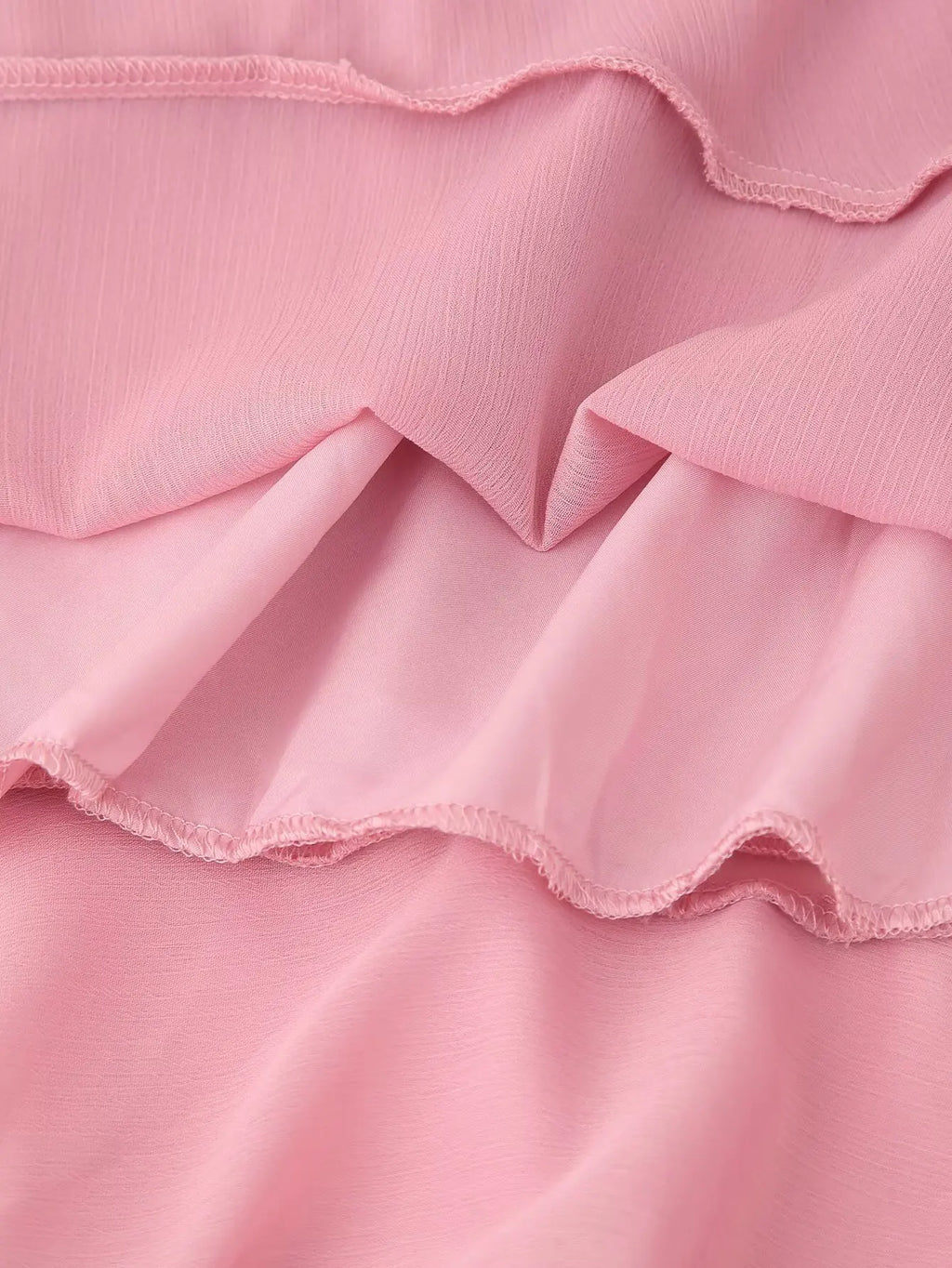 Tie Front Ruffle Maxi Dress