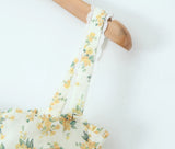 Tie Bust Sweetheart Midi Dress