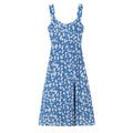 Square Neck Seamed Midi Dress