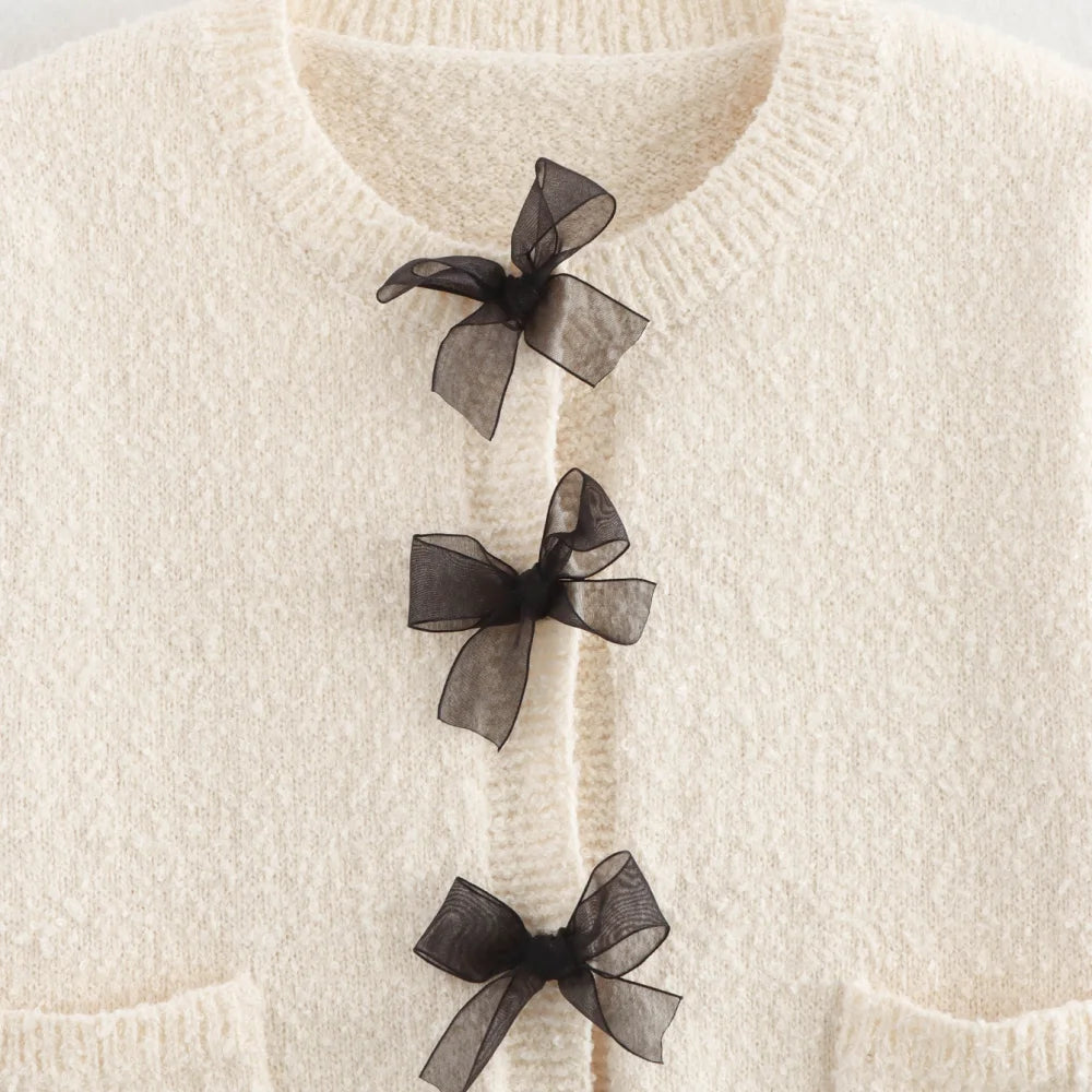 Celeste Bow Cardigan