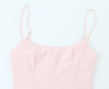 Spaghetti Strap Flared Mini Dress