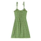 Tie Strap Scoop Neck Mini Dress
