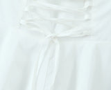 Plunge Halter Corset Mini Dress