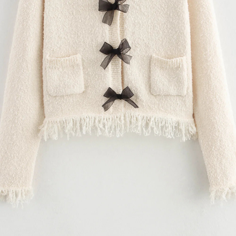 Celeste Bow Cardigan