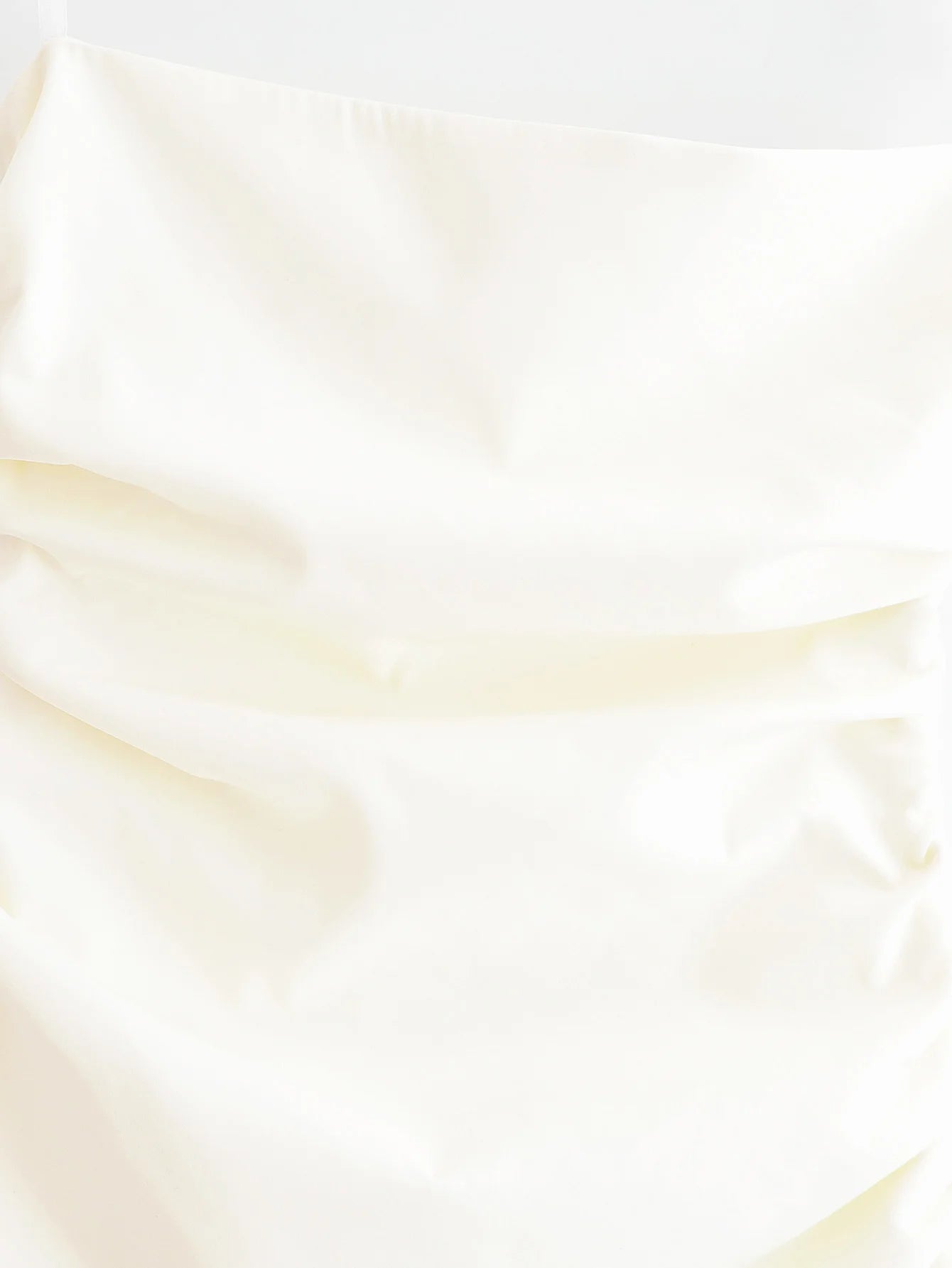Strapless Sheer Hem Maxi Dress