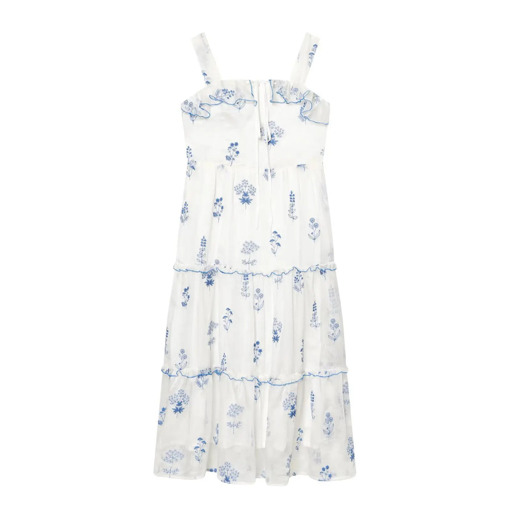 Whisper Tie Strap Maxi Dress