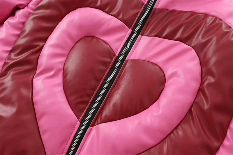 Amora Heart Puffer Jacket