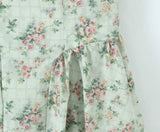 Strapless Corset Bodice Full Skirt Midi Dress