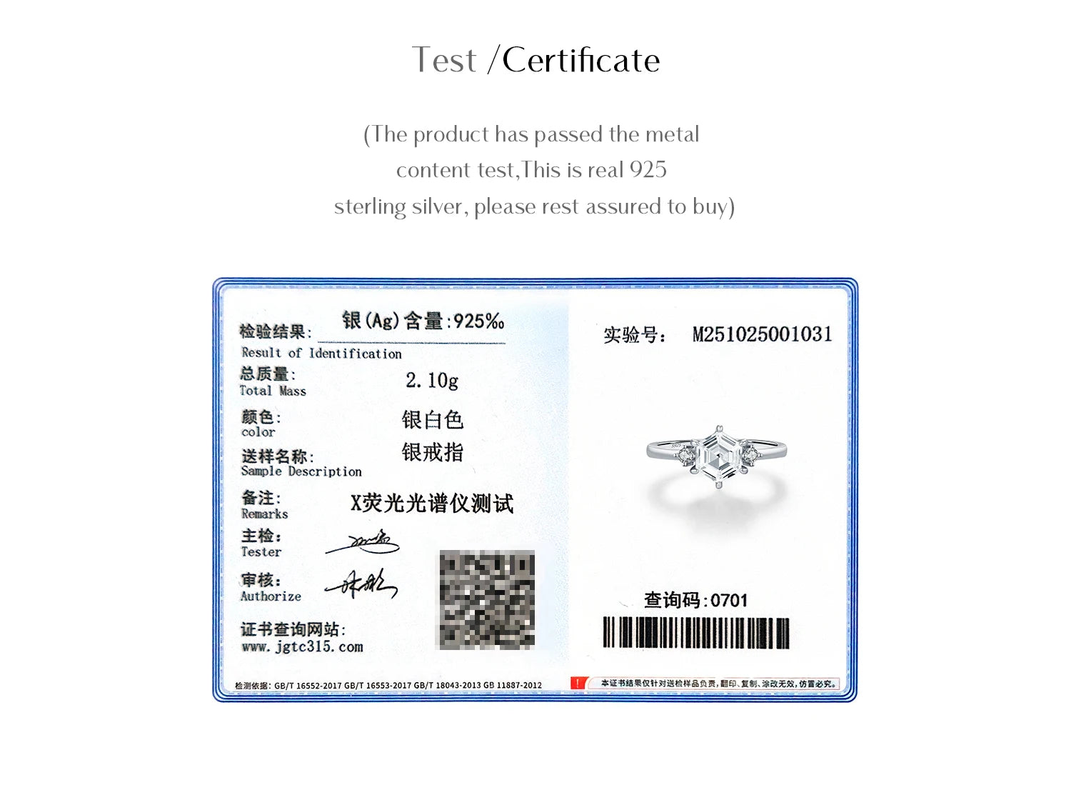 MODIAN 925 Sterling Silver Elegant Sparkling Hexagon Clear Zirconia Wedding Finger Rings For Women Dating Fine Jewelry