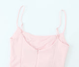 Spaghetti Strap Flared Mini Dress