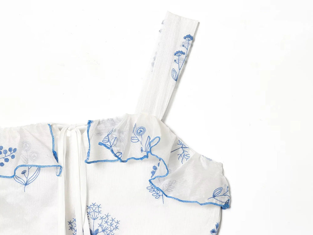 Whisper Tie Strap Maxi Dress