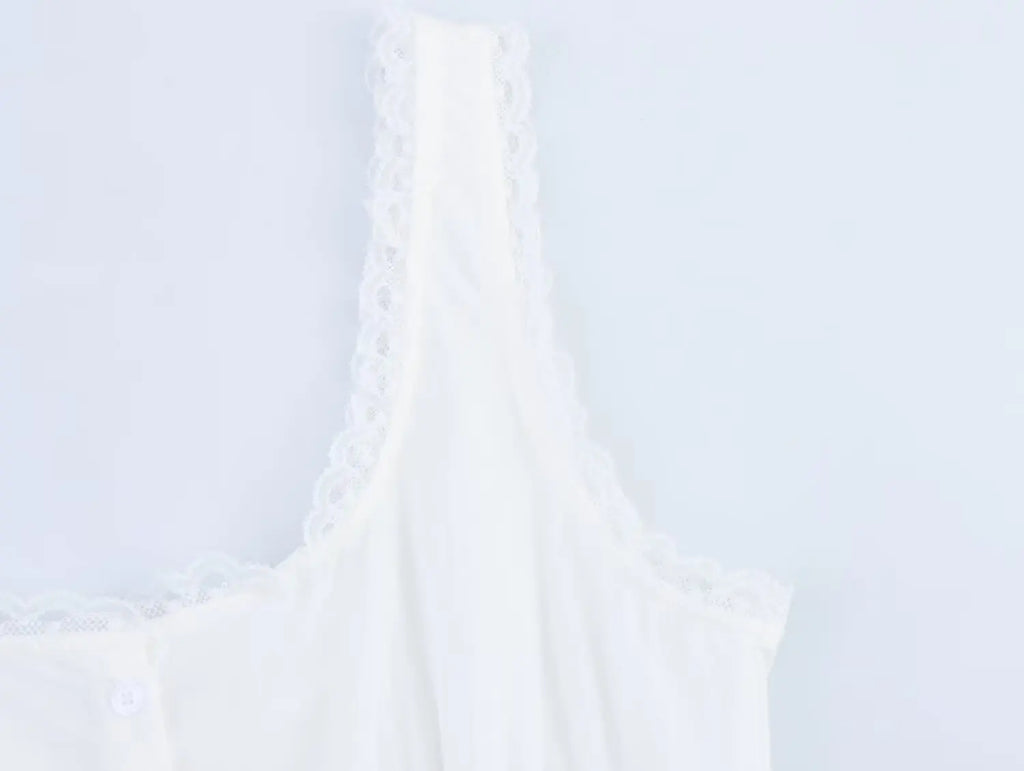Lace Corset Bodice Mini Dress