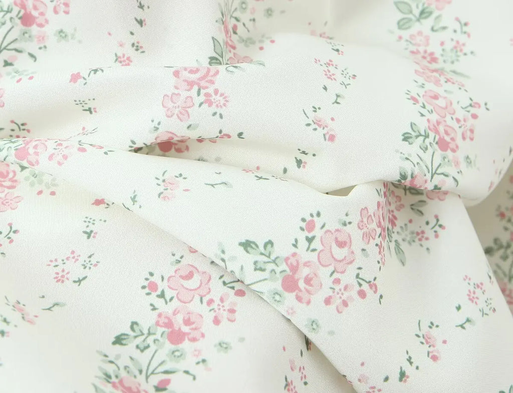 Floral Stripe Corset Maxi Dress