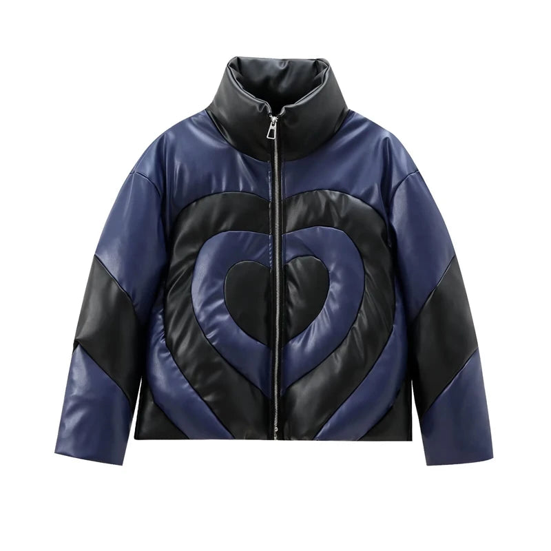 Amora Heart Puffer Jacket