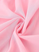 Rosette Halter Tiered Chiffon Maxi Dress