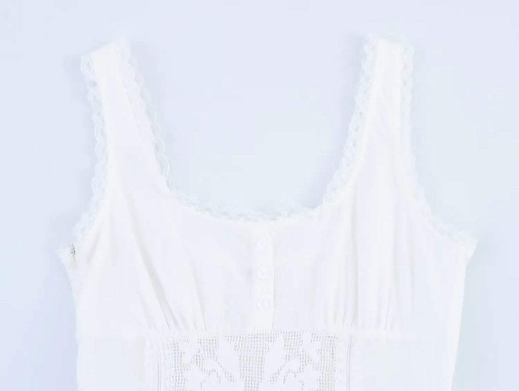 Lace Corset Bodice Mini Dress