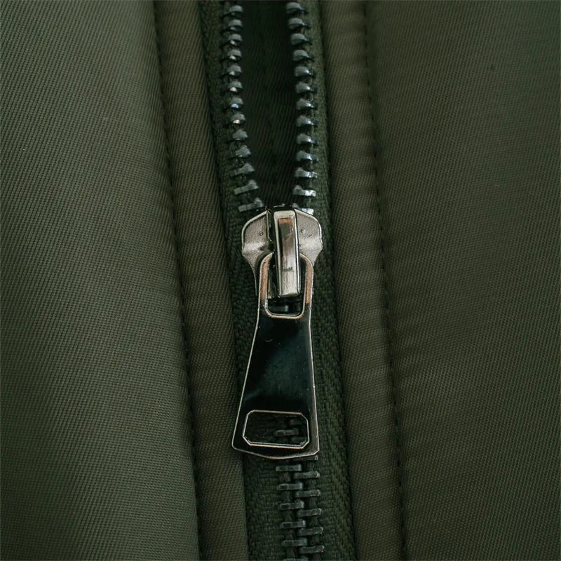 Emerald Utility Bomber Jacket