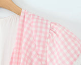 Tie Front Plunge Mini Dress