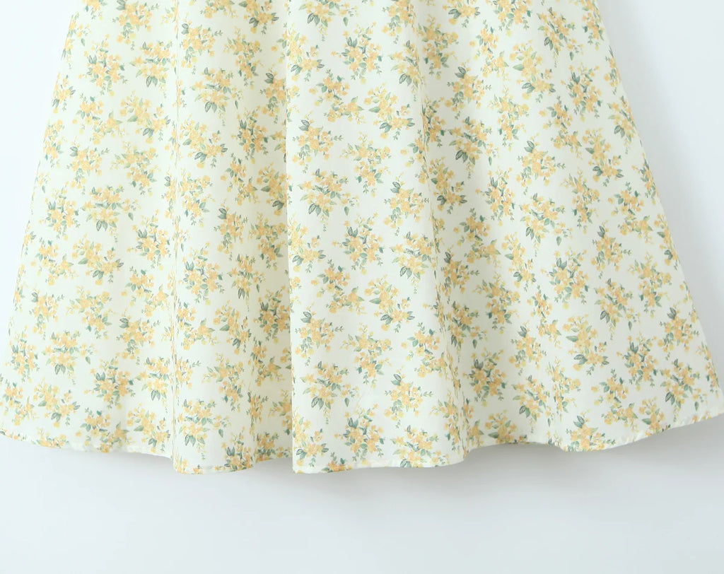 Tie Bust Sweetheart Midi Dress