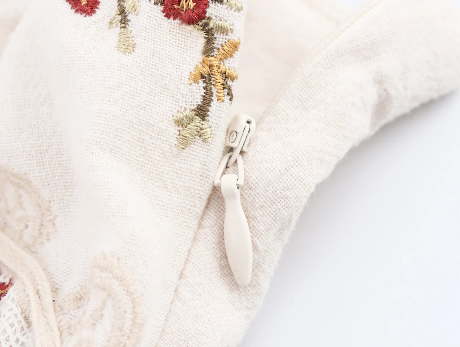 Embroidered Bustier Bubble Mini Dress