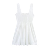 Lace Corset Bodice Mini Dress