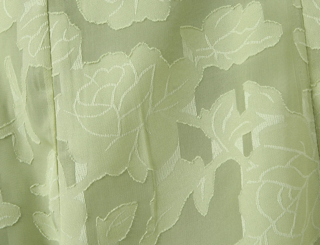 Floral Jacquard Crossback Maxi Dress