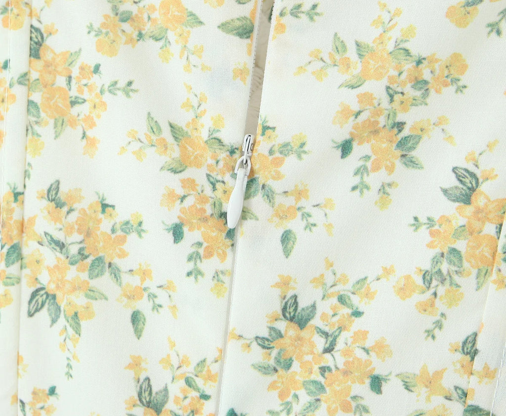 Tie Bust Sweetheart Midi Dress