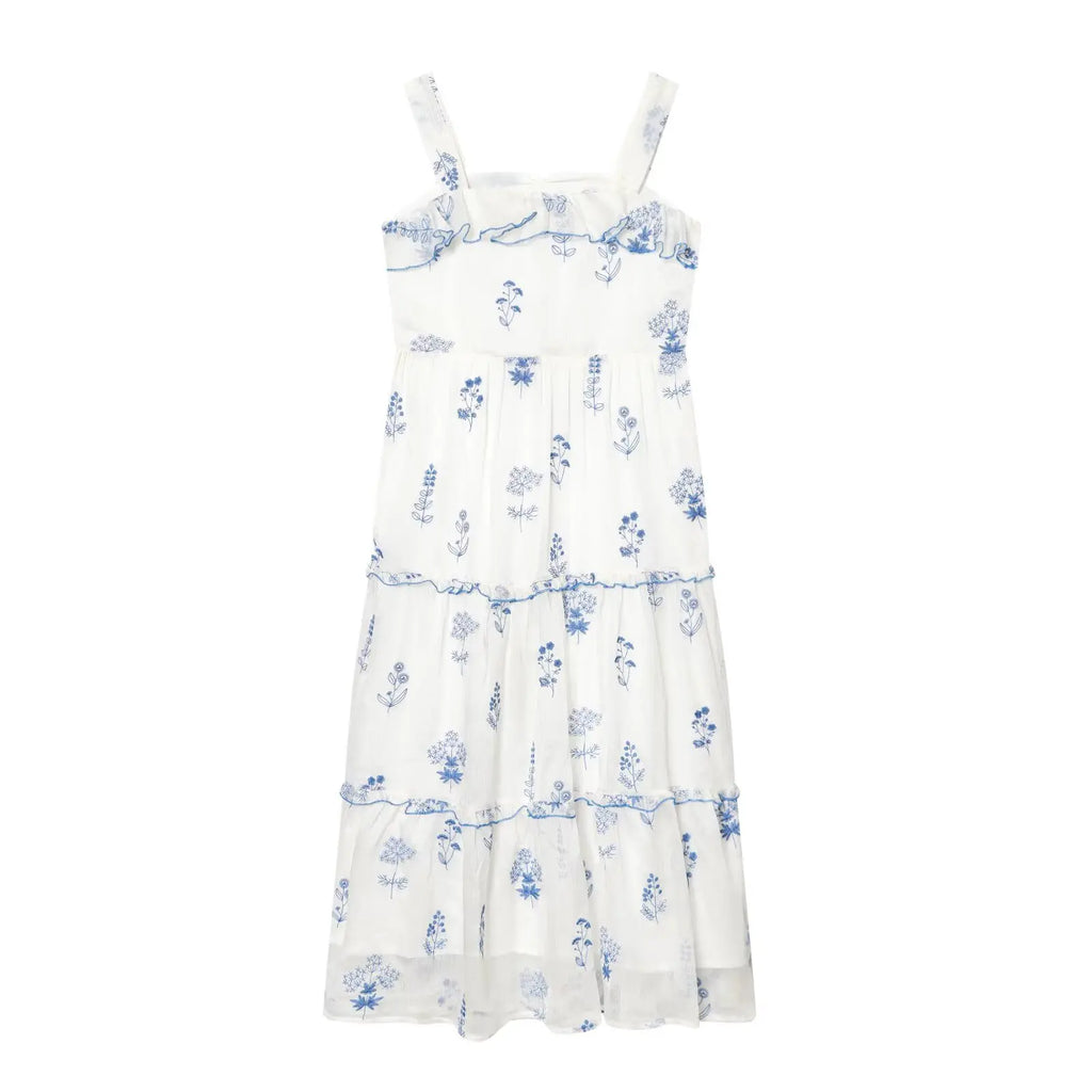 Whisper Tie Strap Maxi Dress