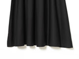 Polo Collar Drop Waist Maxi Dress