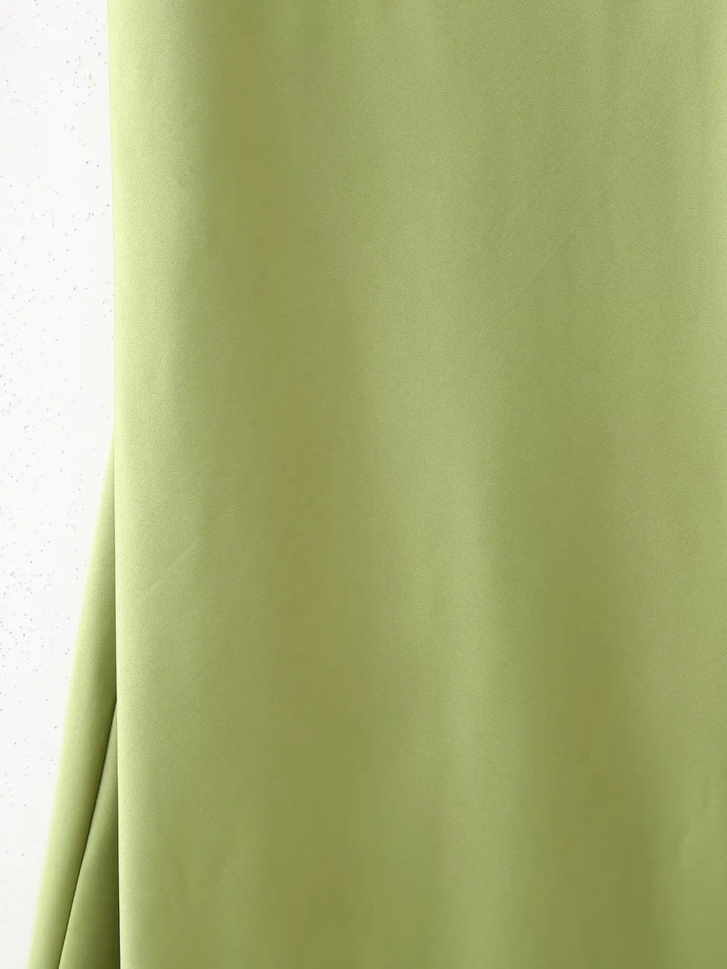 Scarf Neck Satin Maxi Dress