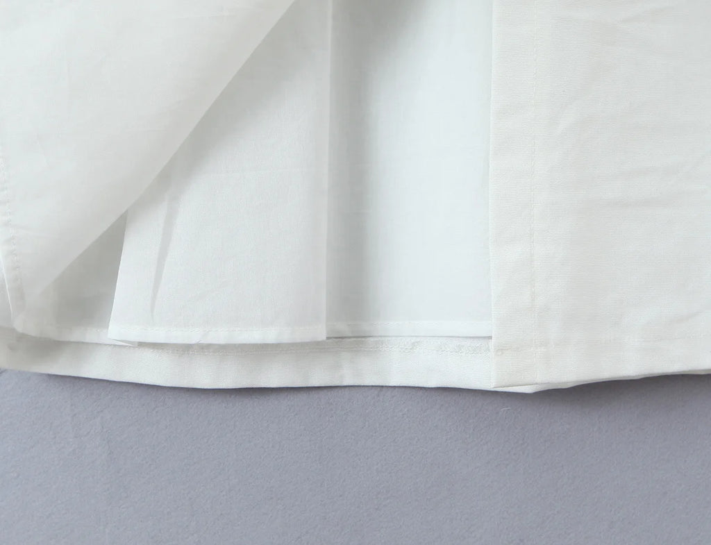 Sailor Collar Bow Front Button Midi Dress