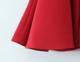 Halter Tie Neck Flare Mini Dress