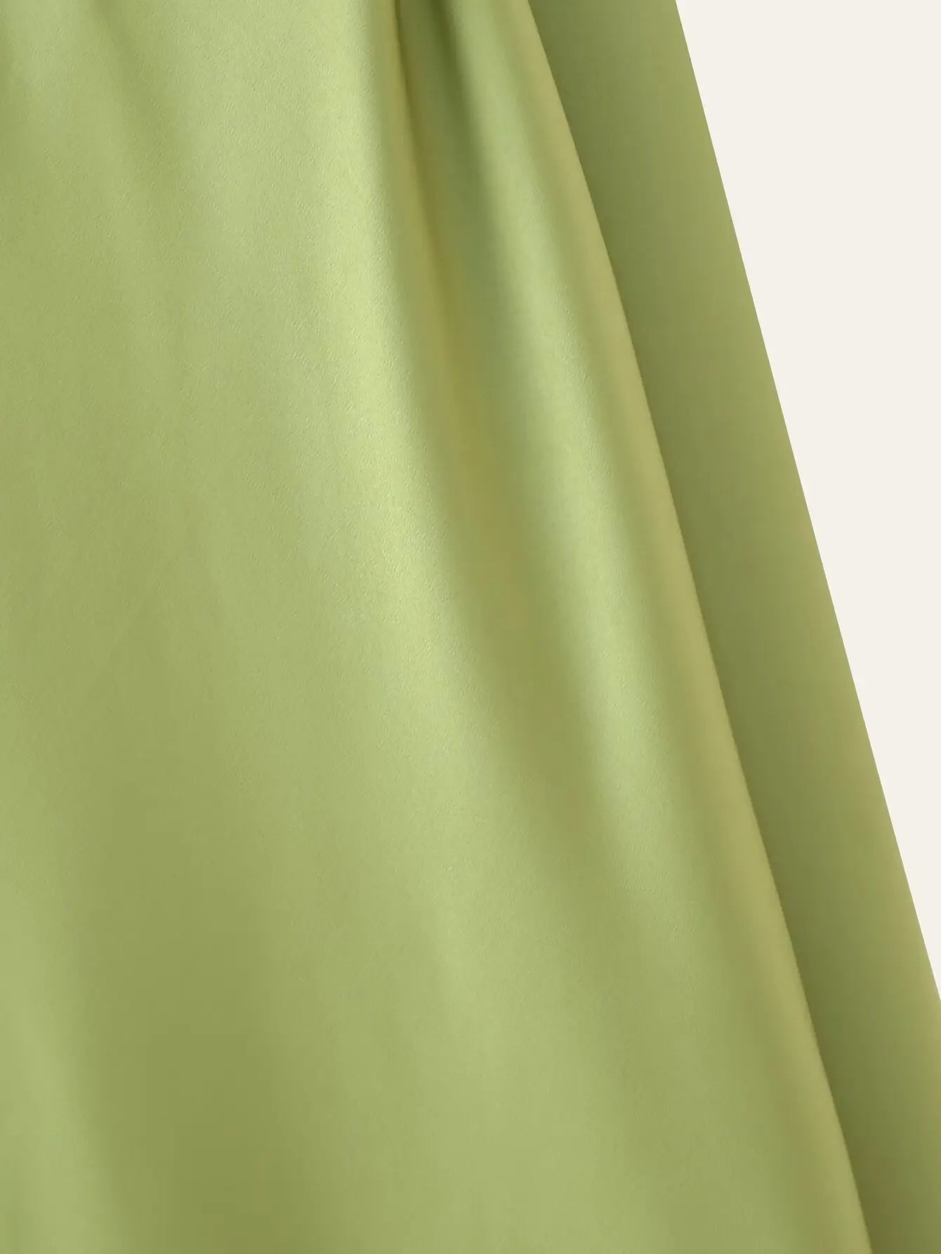 Scarf Neck Satin Maxi Dress